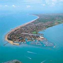 Lignano - polostrov vnarajuci sa do mora